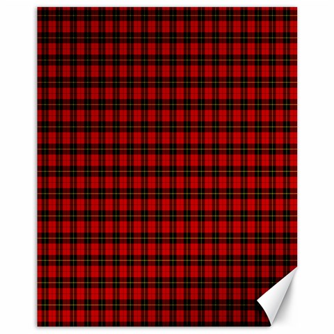 Wallace Tartan Canvas 11  x 14  from ArtsNow.com 10.95 x13.48  Canvas - 1