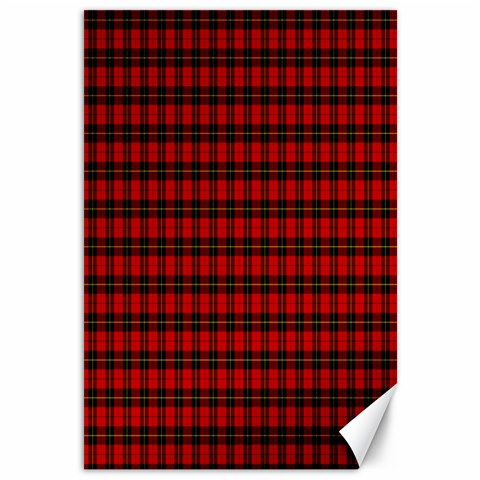 Wallace Tartan Canvas 12  x 18  from ArtsNow.com 11.88 x17.36  Canvas - 1