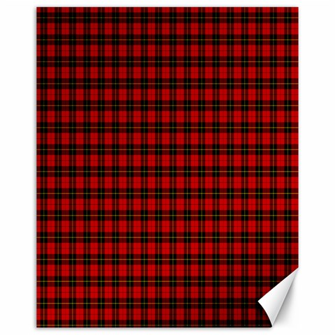 Wallace Tartan Canvas 16  x 20  from ArtsNow.com 15.75 x19.29  Canvas - 1