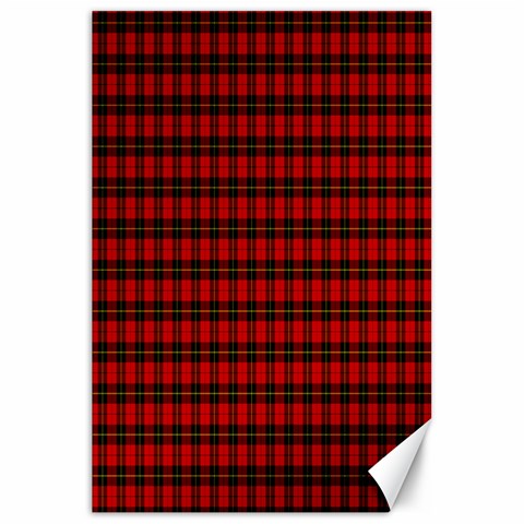 Wallace Tartan Canvas 20  x 30  from ArtsNow.com 19.62 x28.9  Canvas - 1