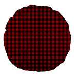 Wallace Tartan Large 18  Premium Round Cushion