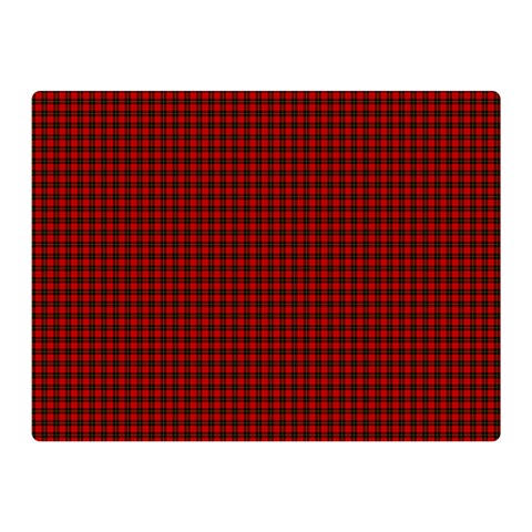 Wallace Tartan Double Sided Flano Blanket (Mini) from ArtsNow.com 35 x27  Blanket Front