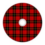 Wallace Tartan CD Wall Clock