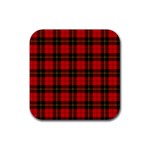 Wallace Tartan Rubber Coaster (Square)