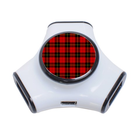 Wallace Tartan Portable USB Hub (One Side) from ArtsNow.com Front