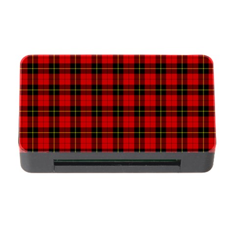 Wallace Tartan Memory Card Reader with CF from ArtsNow.com Front