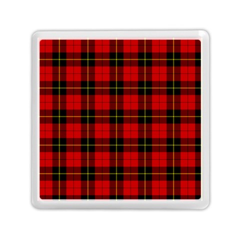 Wallace Tartan Memory Card Reader with Storage (Square) from ArtsNow.com Front