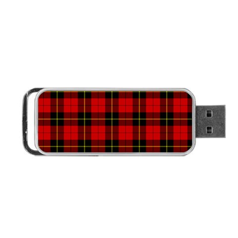 Wallace Tartan Portable USB Flash (One Side) from ArtsNow.com Front