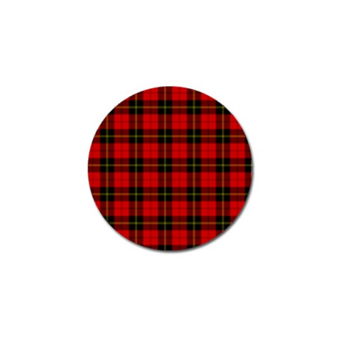 Wallace Tartan Golf Ball Marker from ArtsNow.com Front