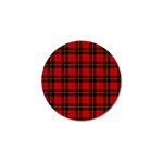 Wallace Tartan Golf Ball Marker