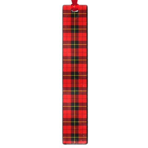 Wallace Tartan Large Book Mark from ArtsNow.com Front