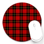 Wallace Tartan Round Mousepad