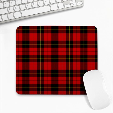 Wallace Tartan Large Mousepad from ArtsNow.com Front