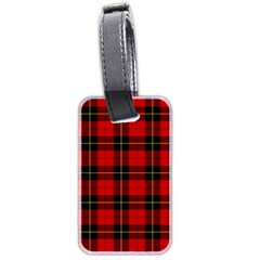 Wallace Tartan Luggage Tag (Two Sides) from ArtsNow.com Back