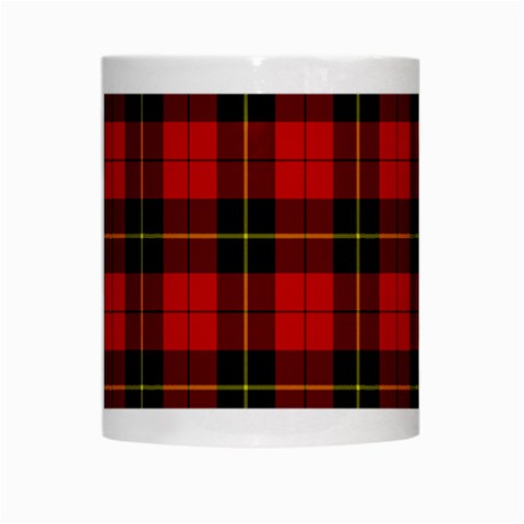 Wallace Tartan White Mug from ArtsNow.com Center