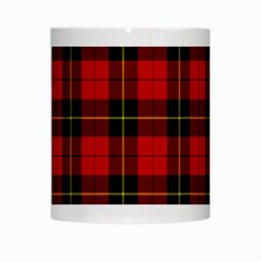 Wallace Tartan White Mug from ArtsNow.com Center