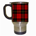 Wallace Tartan Travel Mug (White)