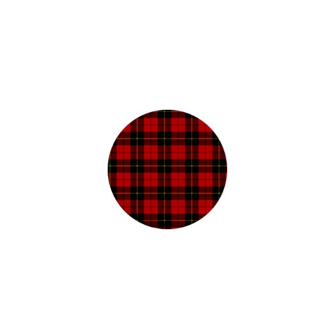 Wallace Tartan 1  Mini Button from ArtsNow.com Front