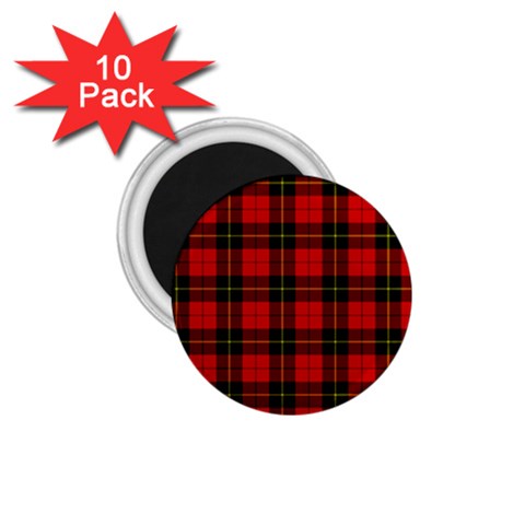 Wallace Tartan 1.75  Magnet (10 pack) from ArtsNow.com Front