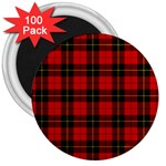 Wallace Tartan 3  Magnet (100 pack)