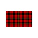 Wallace Tartan Magnet (Name Card)