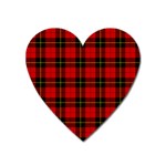 Wallace Tartan Magnet (Heart)