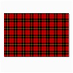 Wallace Tartan Postcard 5  x 7 