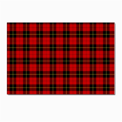 Wallace Tartan Postcards 5  x 7  (Pkg of 10) from ArtsNow.com Front