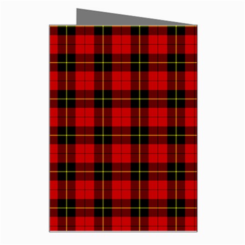 Wallace Tartan Greeting Card from ArtsNow.com Right