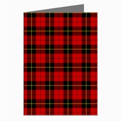 Wallace Tartan Greeting Cards (Pkg of 8) from ArtsNow.com Left