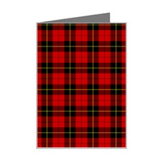 Wallace Tartan Mini Greeting Card from ArtsNow.com Left