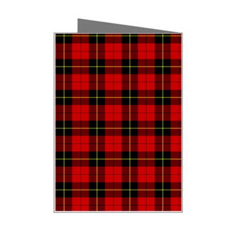 Wallace Tartan Mini Greeting Card from ArtsNow.com Right