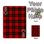 Wallace Tartan Playing Cards 54 Designs