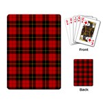 Wallace Tartan Playing Cards Single Design