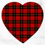 Wallace Tartan Jigsaw Puzzle (Heart)