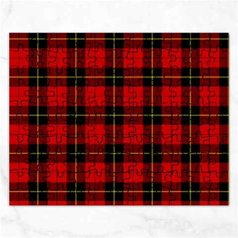 Wallace Tartan Jigsaw Puzzle (Rectangular) from ArtsNow.com Front