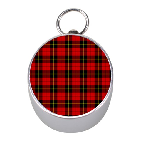 Wallace Tartan Silver Compass (Mini) from ArtsNow.com Front