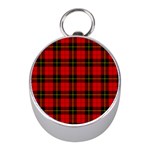 Wallace Tartan Silver Compass (Mini)