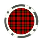 Wallace Tartan Poker Chip Card Guard