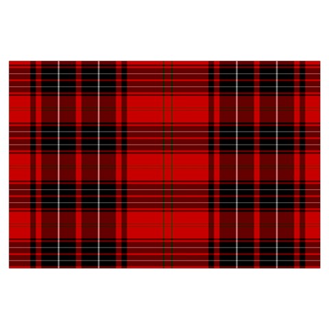 Wemyss Tartan Samsung Galaxy Note 4 Case (Black) from ArtsNow.com Front