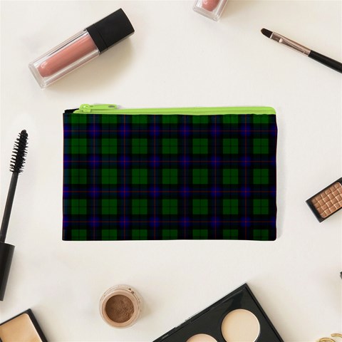 Armstrong Tartan Canvas Cosmetic Bag (XS) from ArtsNow.com Front