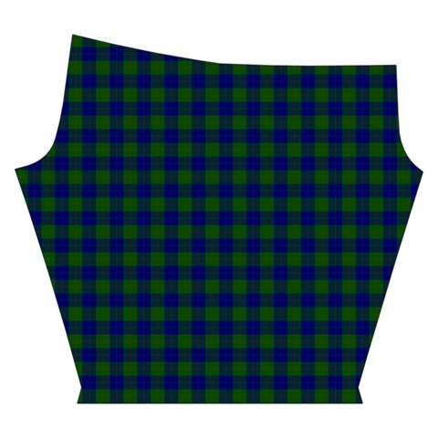 Barclay Tartan Yoga Cropped Leggings from ArtsNow.com Right