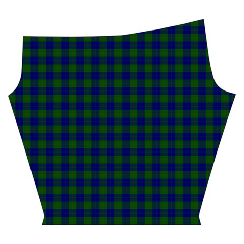 Barclay Tartan Yoga Cropped Leggings from ArtsNow.com Left