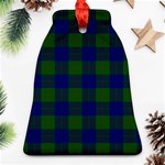 Barclay Tartan Ornament (Bell)