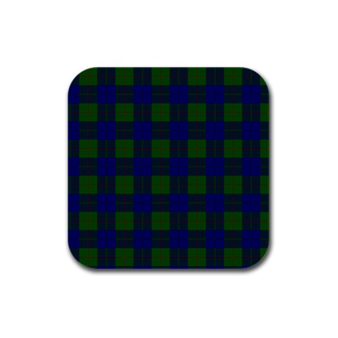 Barclay Tartan Rubber Square Coaster (4 pack) from ArtsNow.com Front