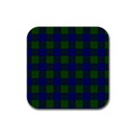 Barclay Tartan Rubber Square Coaster (4 pack)