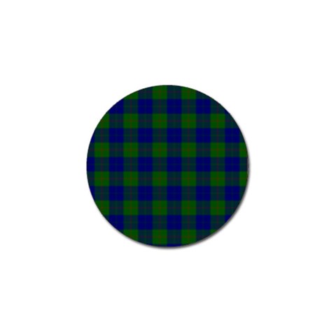 Barclay Tartan Golf Ball Marker from ArtsNow.com Front