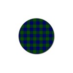 Barclay Tartan Golf Ball Marker