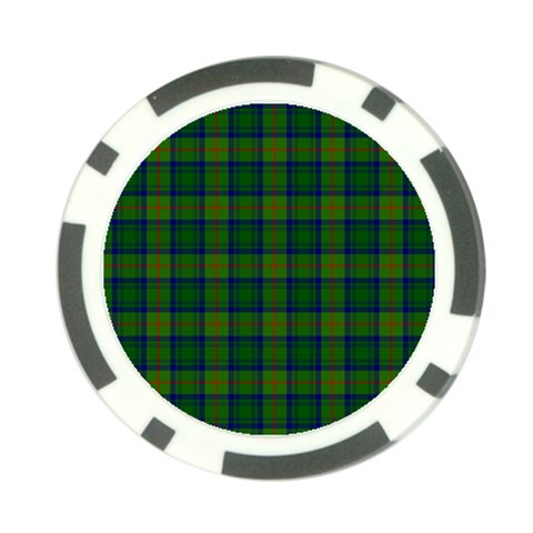 Cranstoun Tartan Poker Chip Card Guard from ArtsNow.com Front