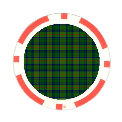 Cranstoun Tartan Poker Chip Card Guard from ArtsNow.com Front